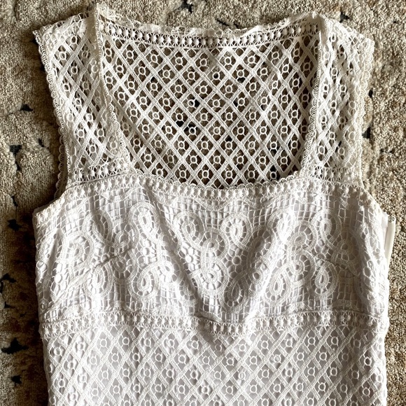 Laundry by Shelli Segal white lace mini dress - Picture 2 of 10